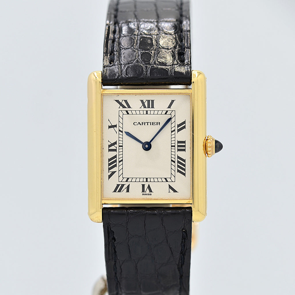 Cartier】カルティエ タンクルイカルティエLM 18KYG エクストラ