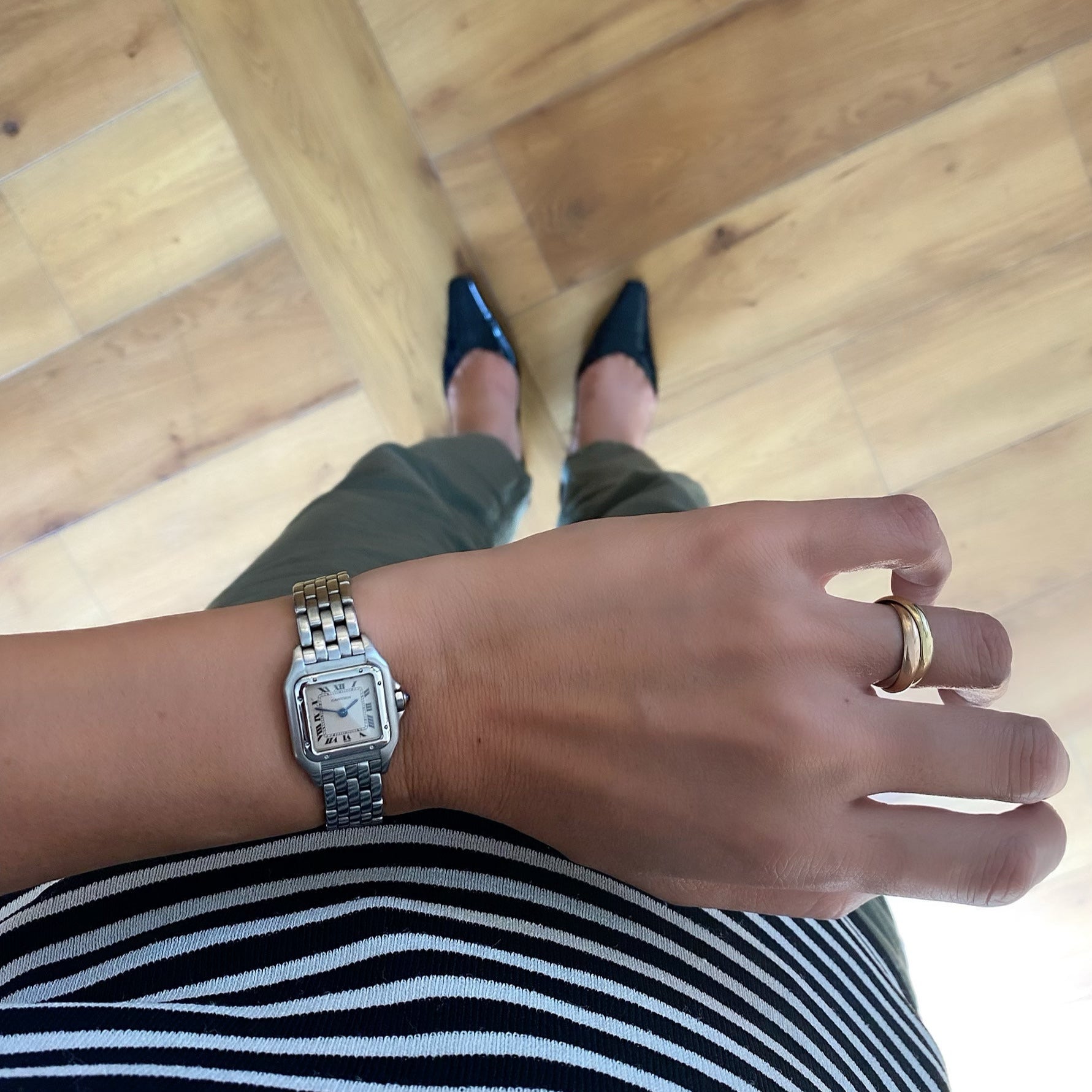 [CARTIER] Pan tail SM stainless steel