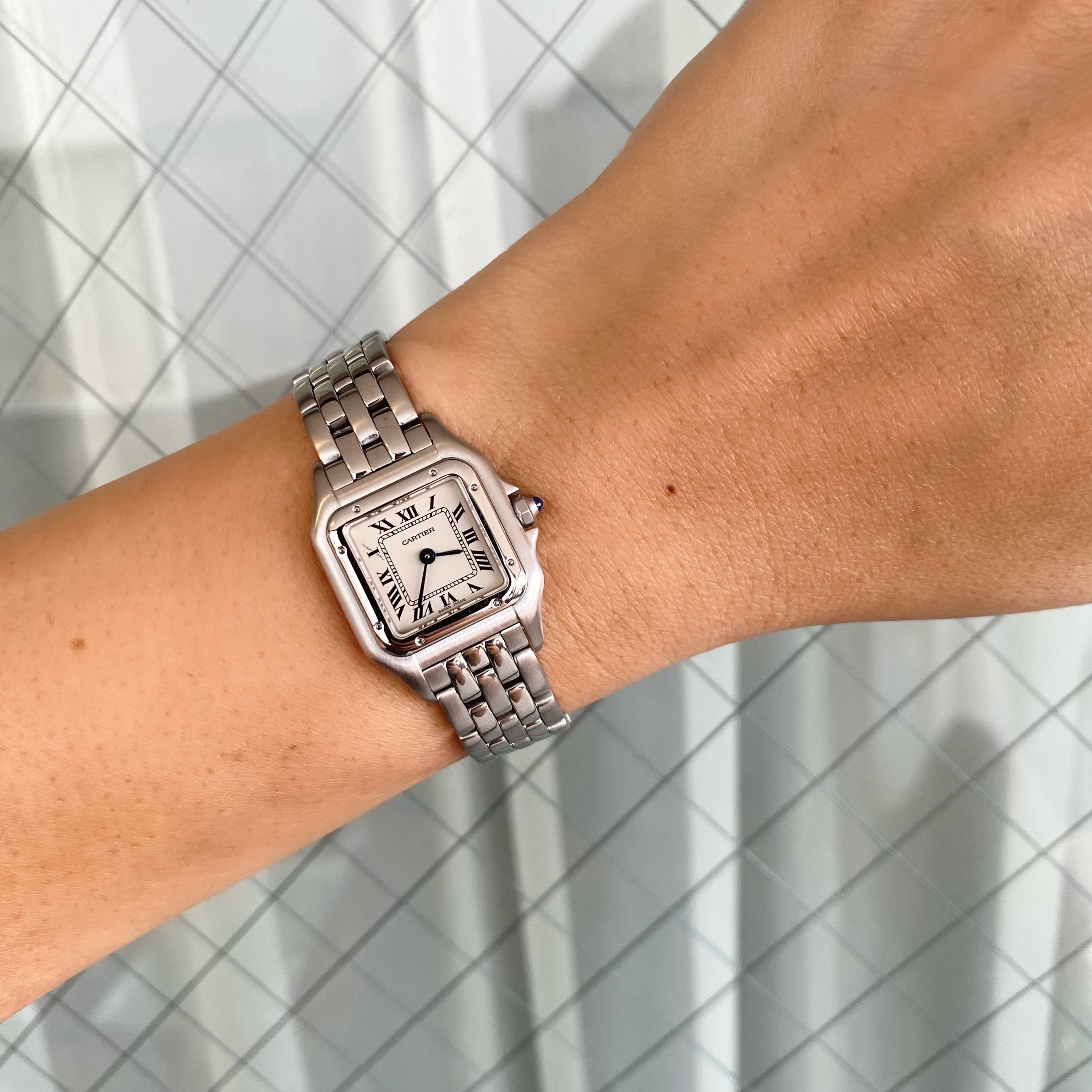 [CARTIER] Pan tail SM stainless steel