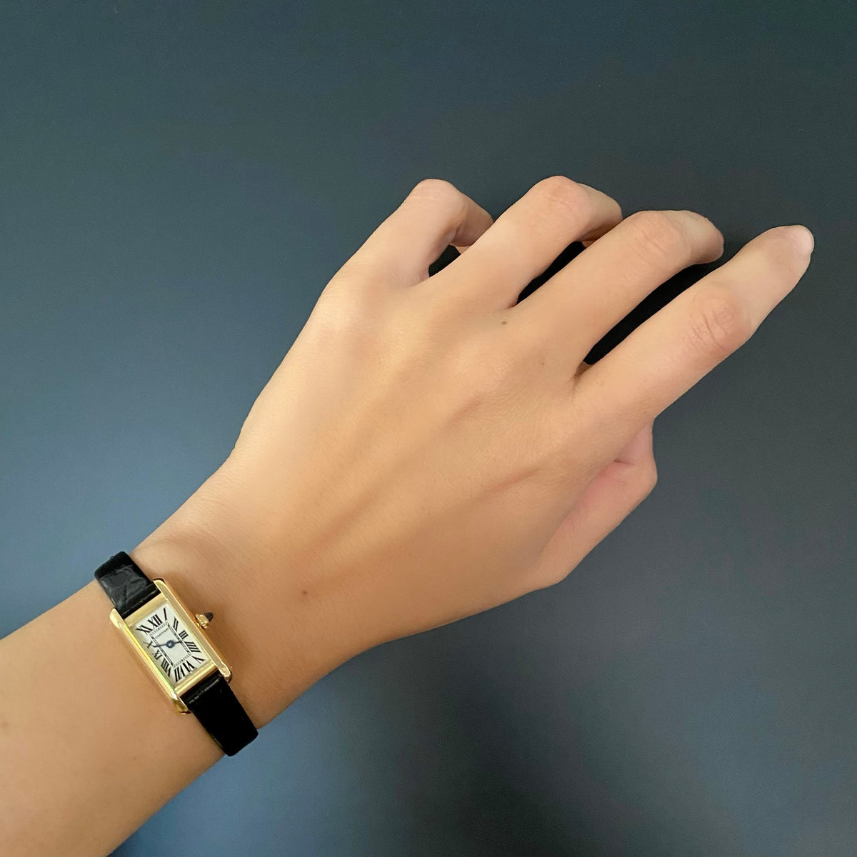 Cartier】カルティエタンクアロンジェ SM 18KYG