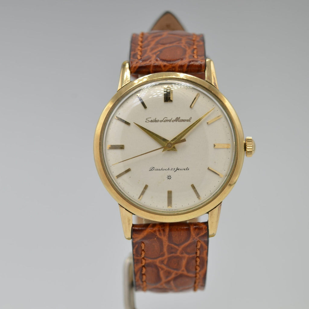 SEIKO / 手巻腕時計/彫り文字盤/ロードマーベル/J14068 SEIKO】セイコーロードマーベル GP彫り文字盤J14068