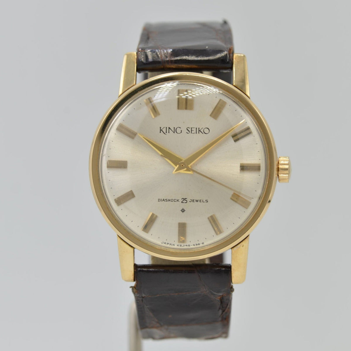 SEIKO】セイコーキングセイコー 1st 前期SDダイヤル 純正尾錠付き