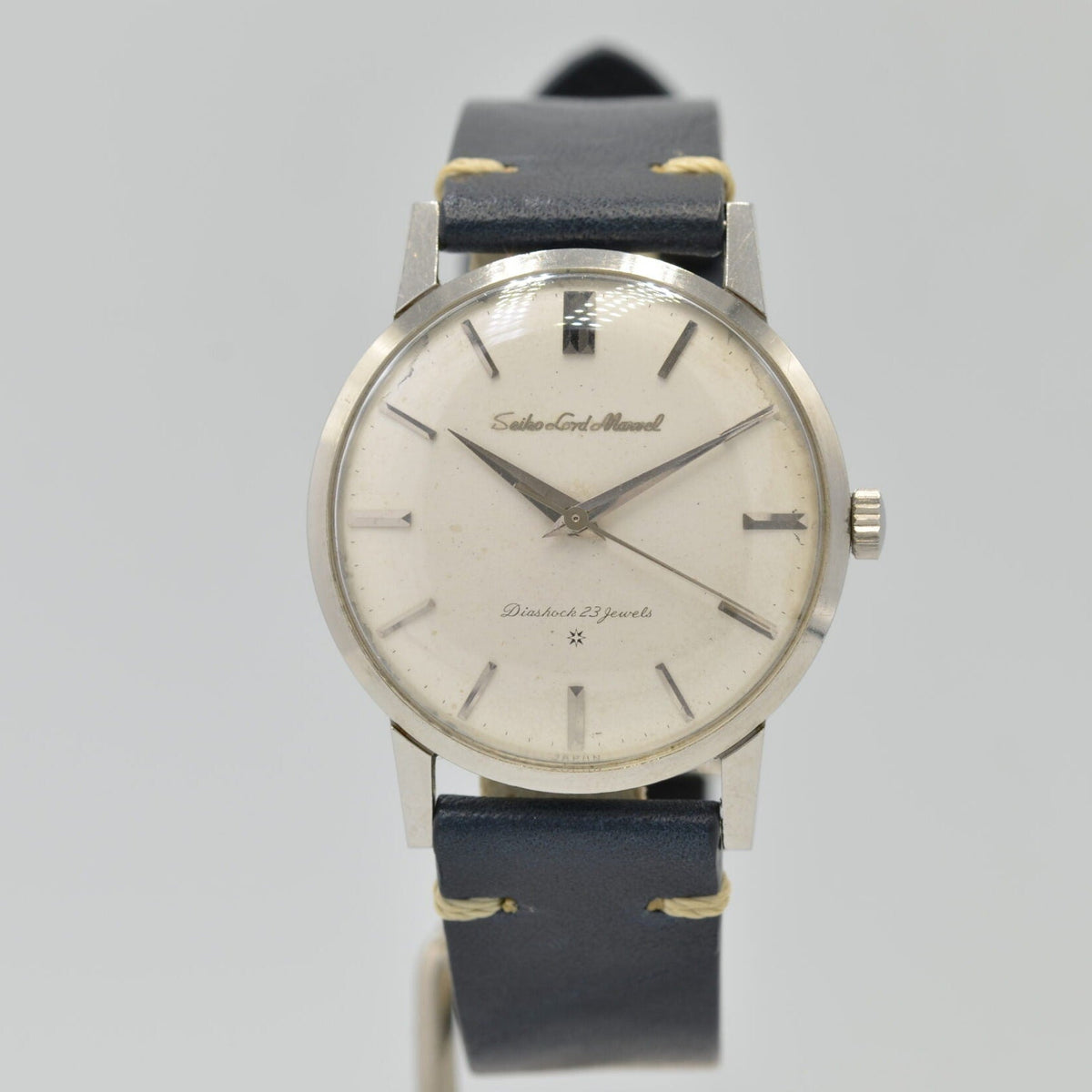 SEIKO】セイコーロードマーベル SS彫り文字盤J14038