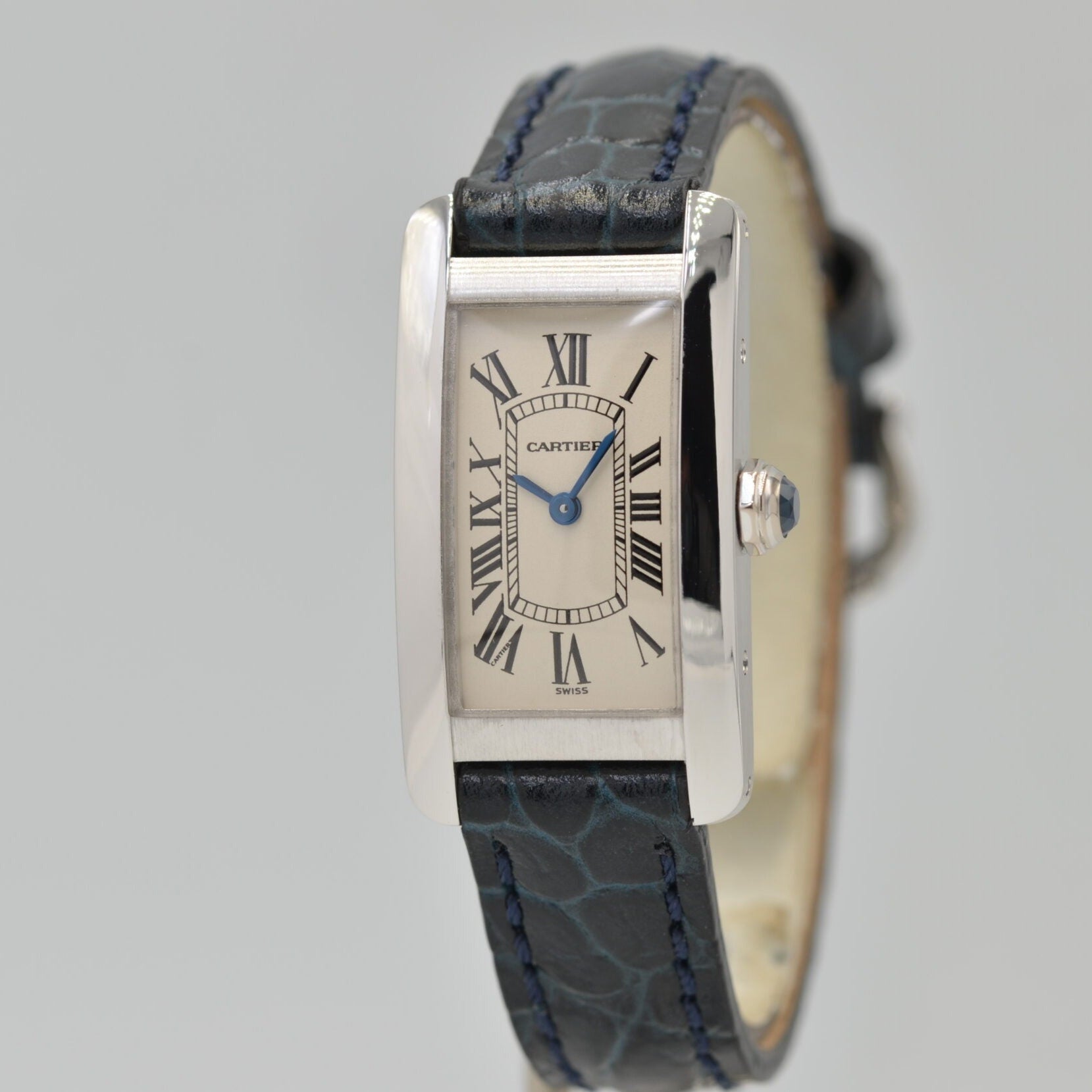 [Cartier] Tank American SM 18kwg With genuine box