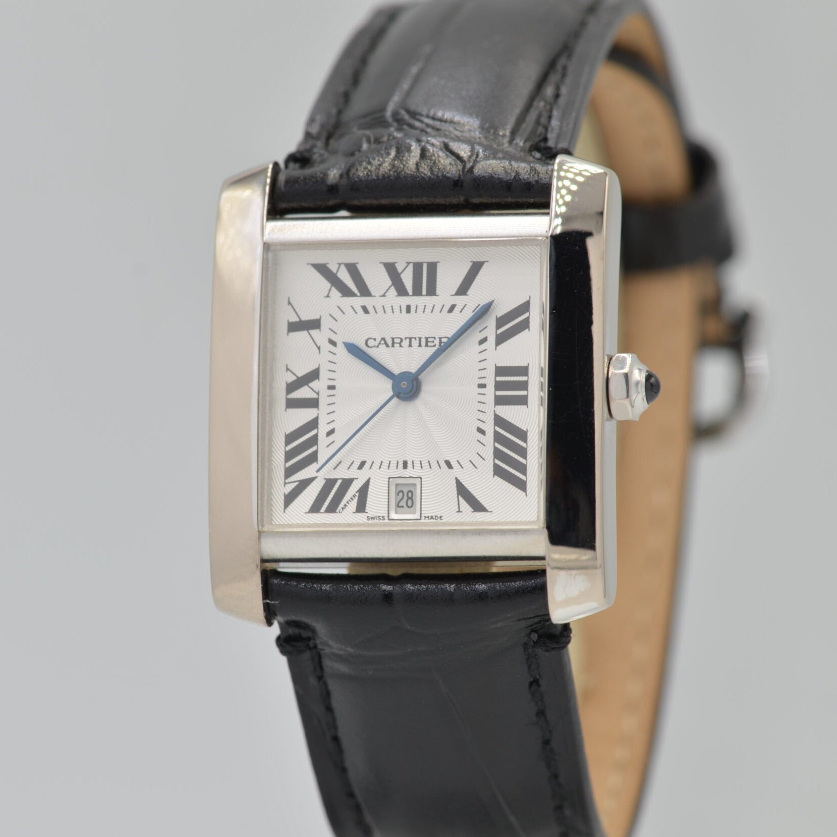 [CARTIER] Tank Francaese LM18kwg With accessories