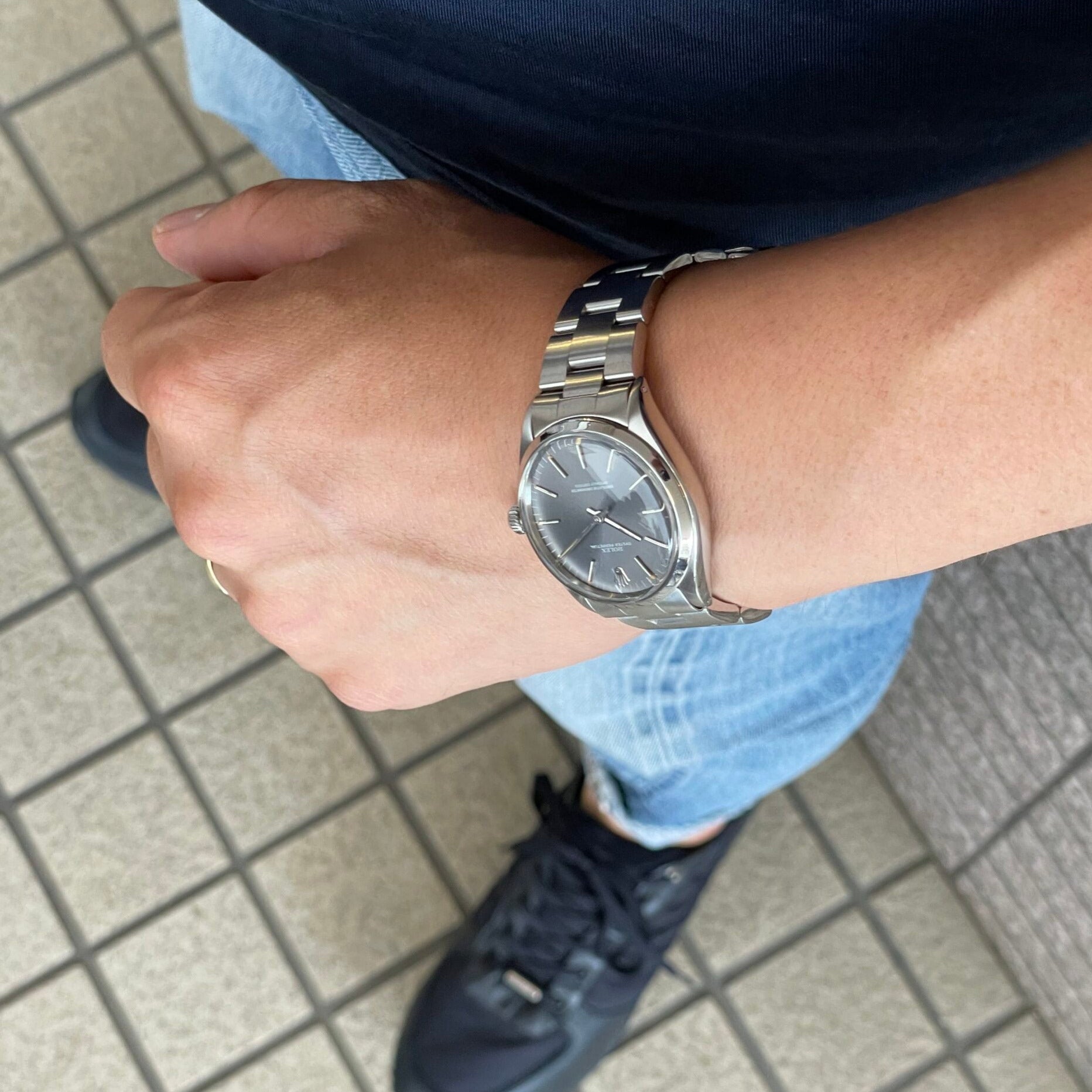 【ROLEX】ロレックス<BR>オイスターパーペチュアルRef.1002 Gray