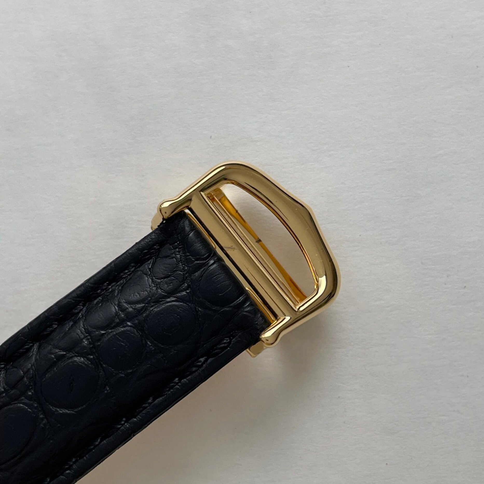 [Cartier] Mast Tank LM Open Genuine D -Buckle