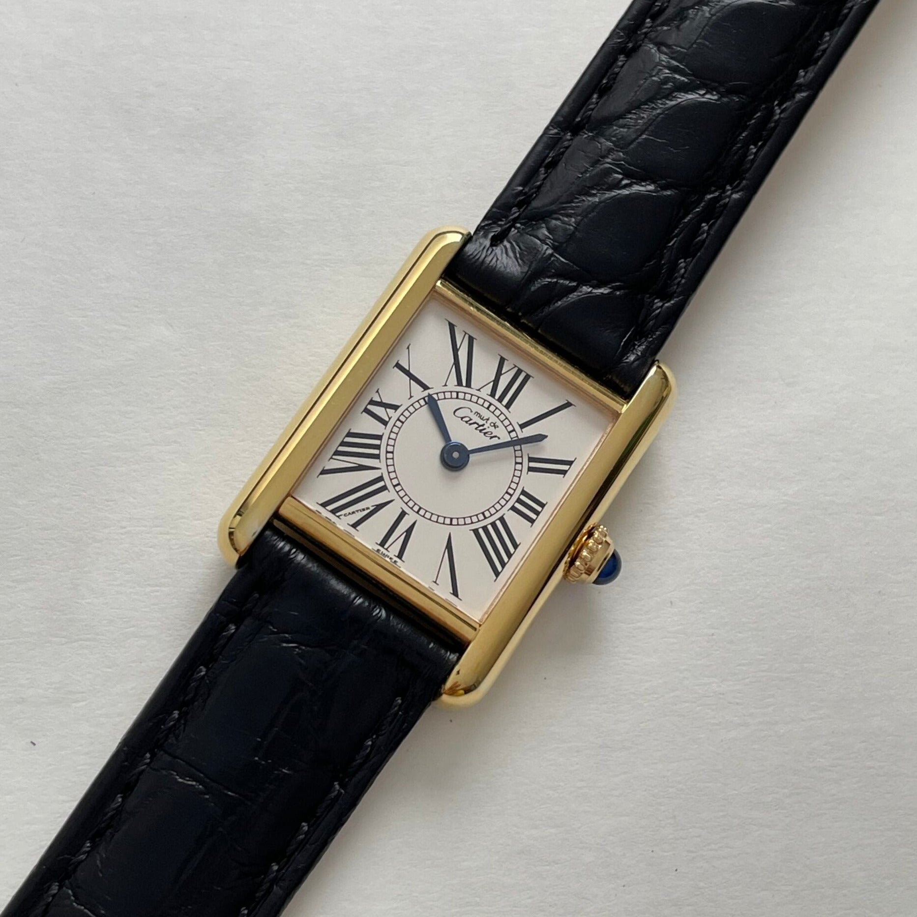 [Cartier] Mast tank SM with genuine D buckle