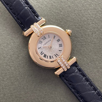 Cartier】カルティエコリゼ 18KYG花文字盤 21PDiamonds 純正18金D  