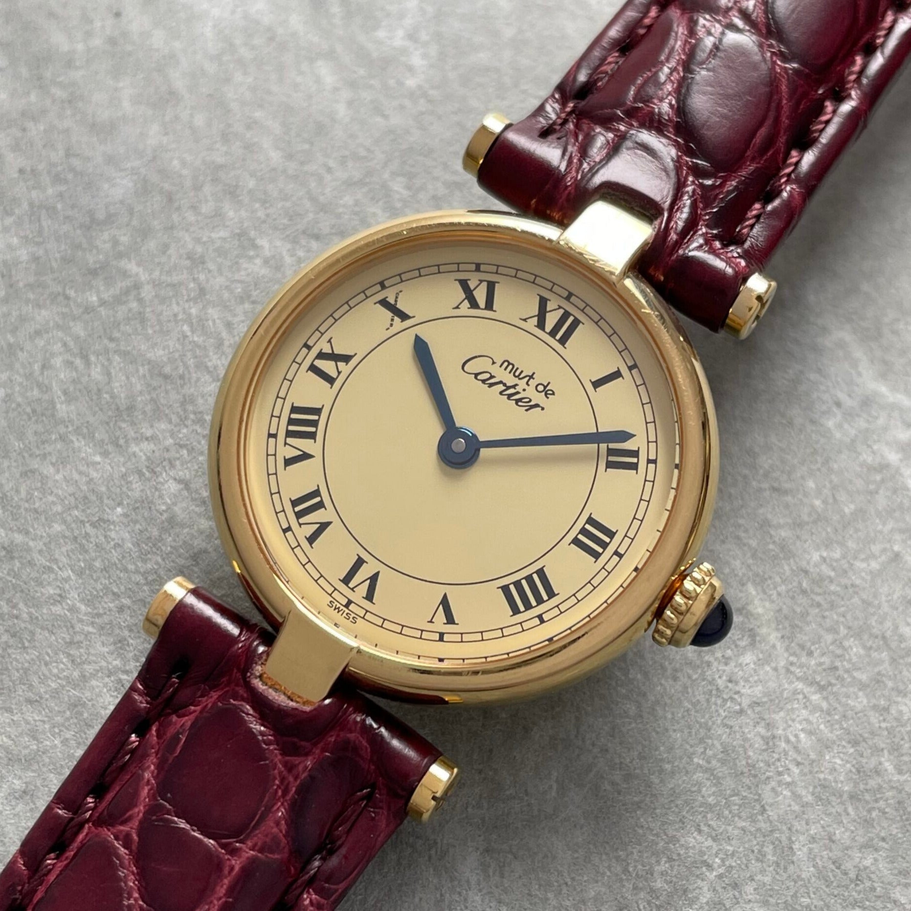 【Cartier】カルティエ<BR>マストヴァンドーム SMアイボリーローマ