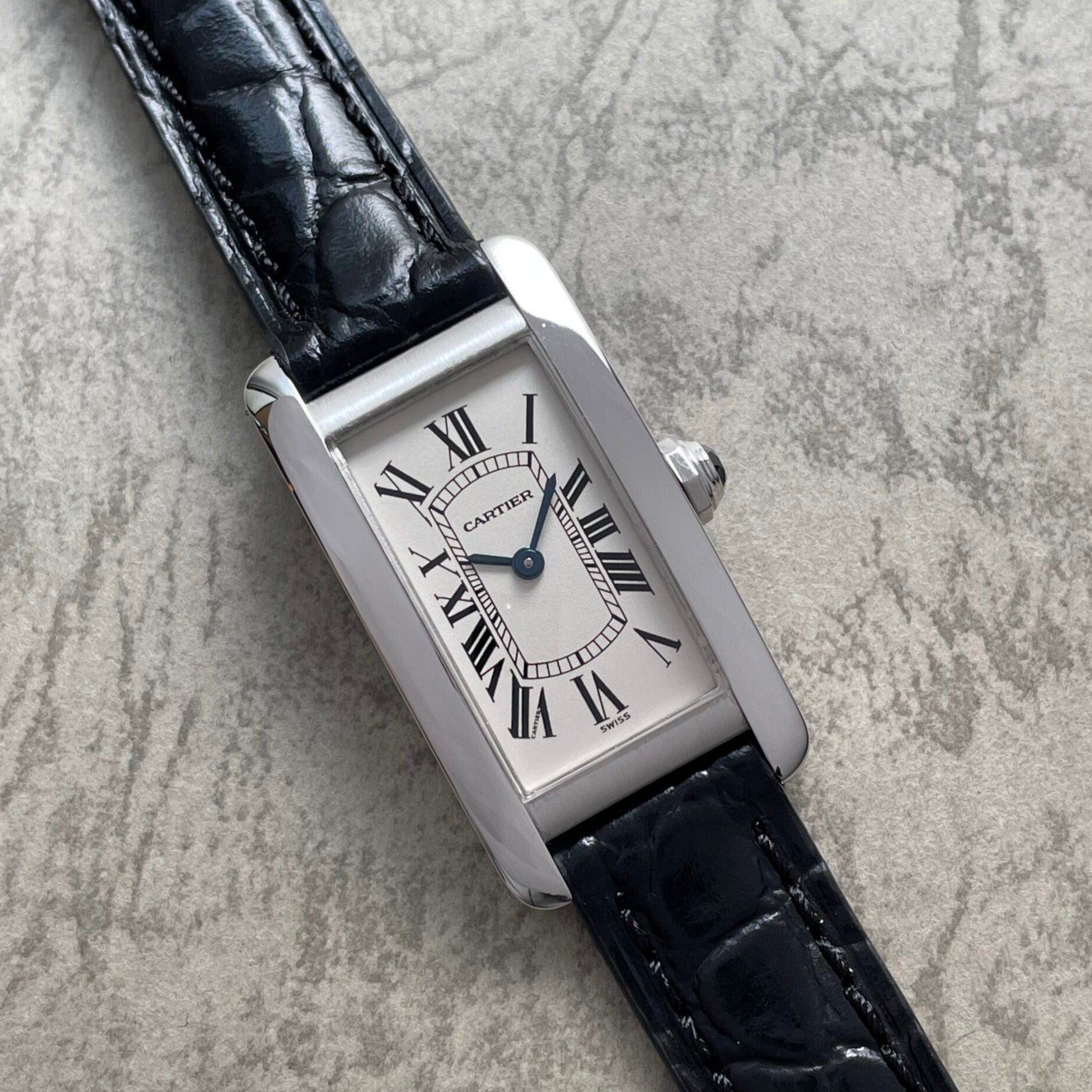 [Cartier] Tank American SM 18kwg