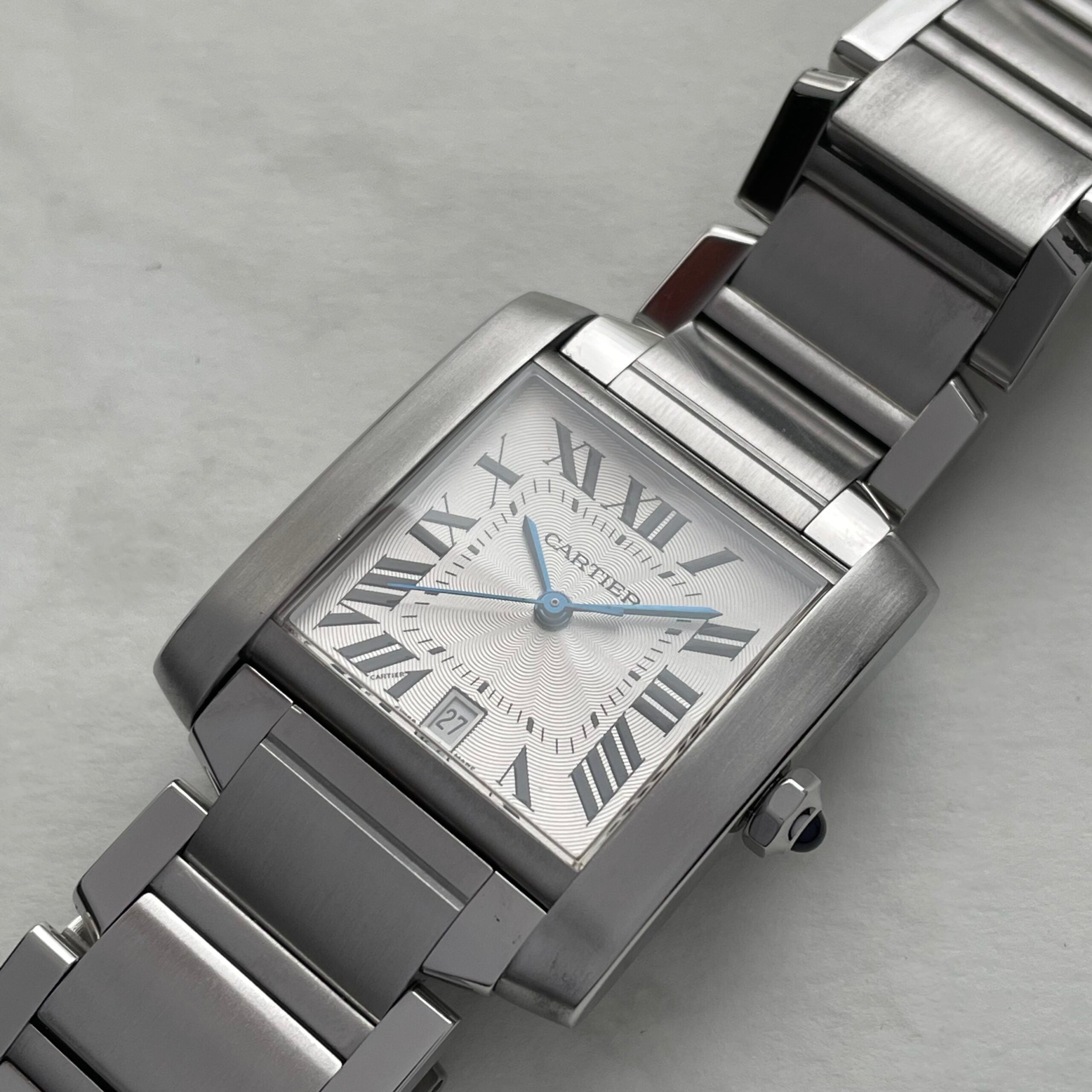 [Cartier] Tank Francaese LM stainless steel