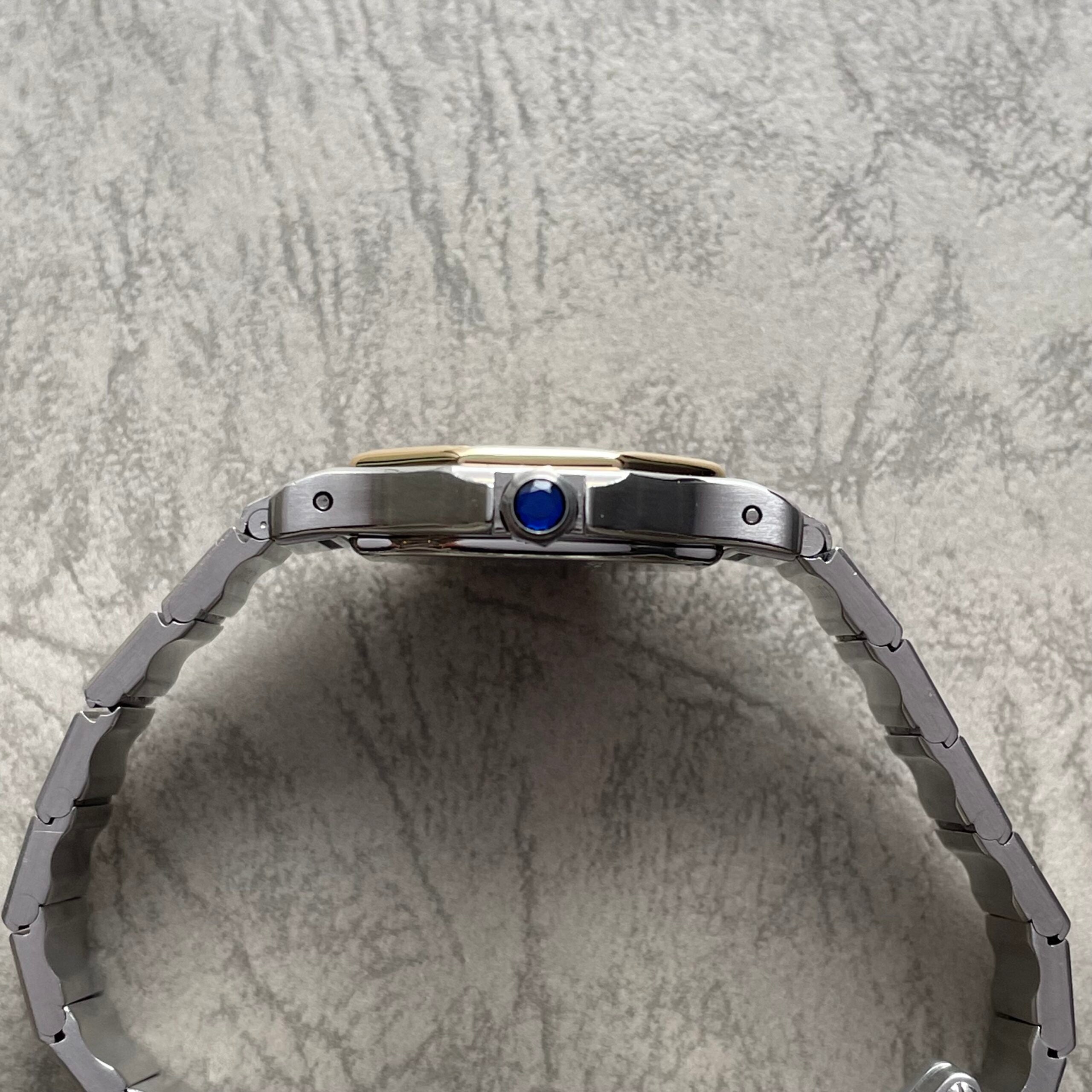 【Cartier】カルティエ<BR>サントスオクタゴン SMコンビQZ