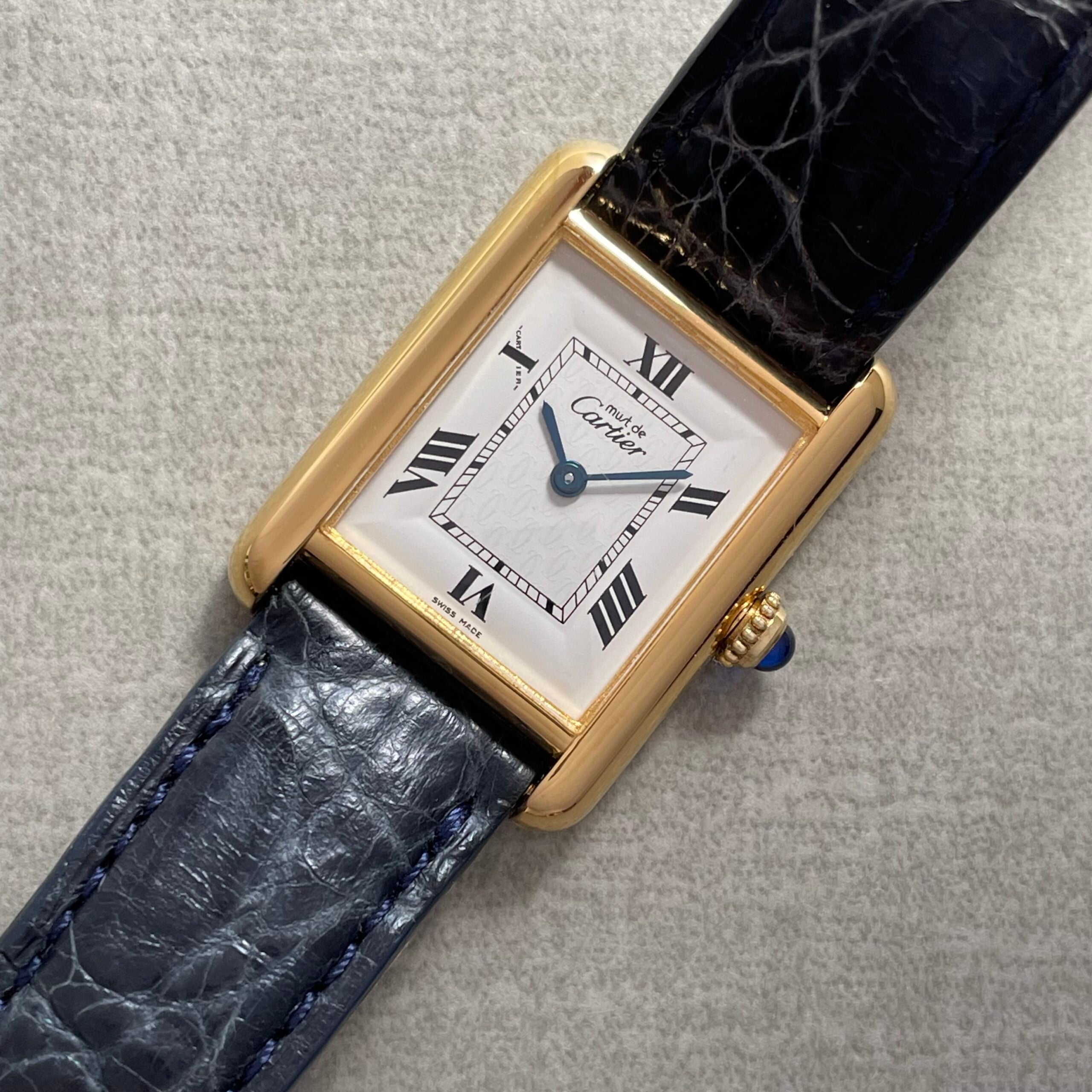 [Cartier] Mast Tank SM Late -end flying Loma dial